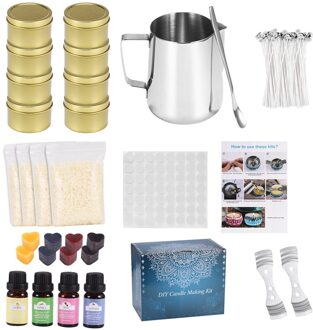 1 Set Kaars Maken Kit Diy Kaars Maken Levert Kit Verse Handgemaakte Tool Sets Voor Maken Kaarsen