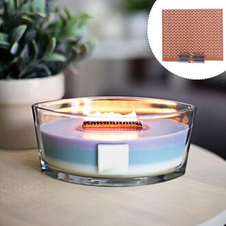 1 Set Kaars Wieken Houten Praktische Veilig Kaars Maken Levert Diy Kaarsen Levert Kaars Cores Met Metalen Bases A50