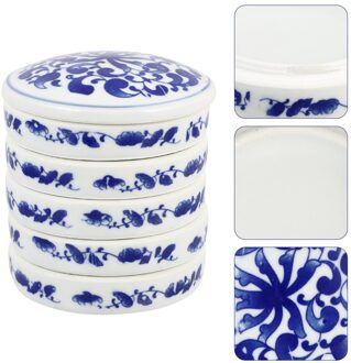 1 Set Keramische Schilderij Pallets Kleur Mengen Board Pigment Trays Schilderen Plaat