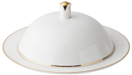 1 Set Keramische Serveerschaal Platter Met Dome Cover Voedsel Serveerschaal Stand Voor Cake Fruit Snoep Dessert Salade Kaas