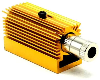 1 Set Laser 12mmx40mm Diode Housing & 20mmx27mmx50mm Laser Module heatsink DIY for TO-18 5.6mm LD