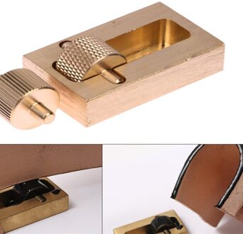 1 Set Lichtmetalen Lederen Craft Lederen Rand Dye Olie Naaien DIY Hand Naaien Gereedschap Voor Leer Maken DIY Leer Levert 4*2.5*1cm