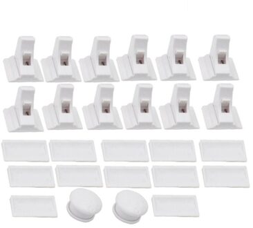 1 Set Magnetische Kind Lock Kindje Veiligheidsslot Lade Klink Kast Deurslot Limiter Kinderen Veiligheidssloten