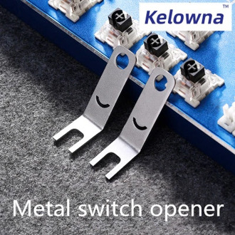 1 set Mechanical Keyboard Keycaps Metal Switch Extractor Opener Open instantly For Only Cherry mx Switches