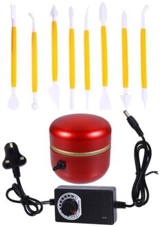 1 Set Metalen Aardewerk Wiel Diy Aardewerk Wiel Met Draaitafel Aardewerk Tool Uk Plug