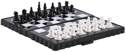 1 set Mini Chess Folding Magnetic Plastic Chessboard Board Game Portable Kid Toy Hot Sale Dropshipping