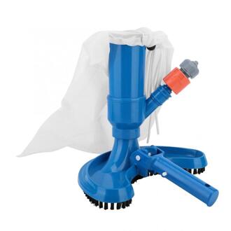 1 Set Mini Jet Zwembad Vacuüm Drijvende Voorwerpen Cleaning Tools Zuig Hoofd Vijver Fontein Vacuüm Brush Cleaner