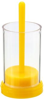 1 set Plastic Bijenkoningin Markering Kooi en Bee Markeerstift Marker Fles met Plunger Capture Koningin Bijenteelt Apparatuur cage