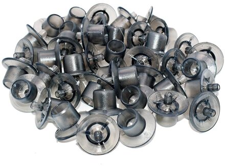 1 Set Plastic Koningin Opfok Frame Kit Met Jzbz Mobiele Bar Mobiele Houder Bijenteelt Apparatuur 60stk Cups grijs