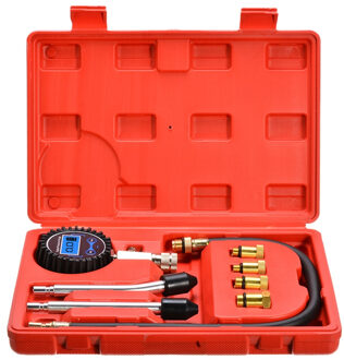 1 Set Praktische Automotive Motorfietsen Benzinemotor Compressie Tester Manometer Tester Kit Tool Set