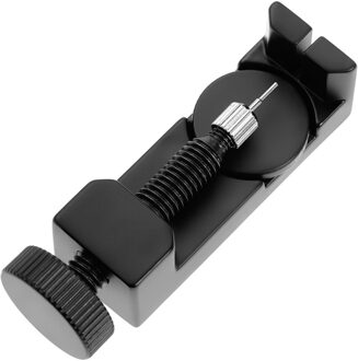 1 Set Professionele Watch Band & Armband Link Remover Verstelbare Met Metalen 3 Pins Horloge Reparatie Kits Voor Horlogemaker Reparatie gereedschap zwart