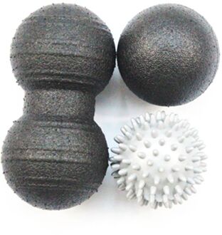 1 Set Release Massage Bal Set Yoga Roller Spike Terug Hand Zintuiglijke Pinda Ballen Training Fitness Bal Gym Body Sport massager