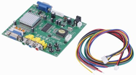 1 Set Rgb Cga Ega Yuv Naar Vga Hd Video Converter Board Moudle HD9800 GBS8200