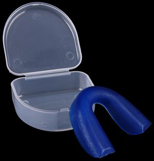 1 Set Shock Sport Gebitsbeschermer Mouth Guard Tanden Te Beschermen Voor Boksen Basketbal Top Grade Gum Shield 2