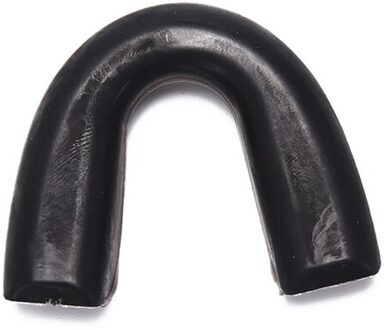 1 Set Shock Sport Gebitsbeschermer Mouth Guard Tanden Te Beschermen Voor Boksen Basketbal Top Grade Gum Shield zwart