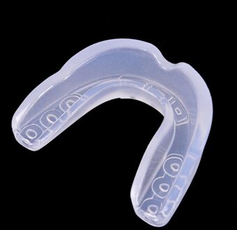 1 Set Shock Sport Gebitsbeschermer Mouth Guard Tanden Te Beschermen Voor Boksen Basketbal Top Grade Gum Shield