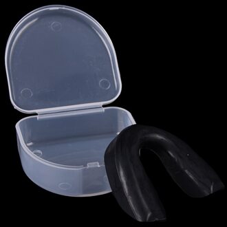 1 Set Shock Sport Gebitsbeschermer Mouth Guard Tanden Te Beschermen Voor Boksen Basketbal Top Grade Gum Shield