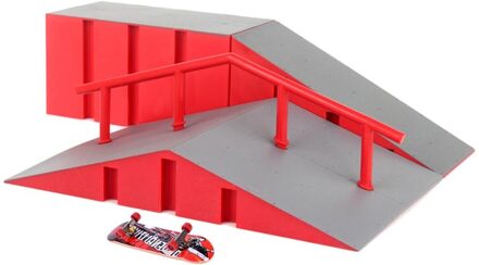 1 Set Skate Park Ramp Onderdelen Voor Toets Finger Board Ultieme Parken Kids Speelgoed Voor Kinderen Toets Vinger Boord