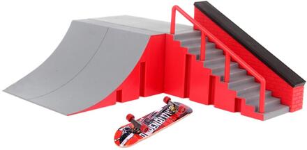 1 Set Skate Park Ramp Onderdelen Voor Toets Finger Board Ultieme Parken Kids Speelgoed Voor Kinderen Toets Vinger Boord