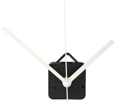 1 Set Stille Grote Muur Quartz Uurwerk Mechanisme Black & Rode Handen Reparatie Tool Onderdelen Kit Diy Set Met haak #20