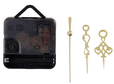 1 Set Stille Wandklok Quartz Naald Beweging Zwarte En Rode Handen Diy Vervanging Deel Repair Kit Tool Set Klok mechanisme