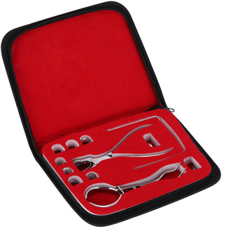 1 Set Teeth Care Dental Dam Perforator Dental Dam Hole Puncher Dental Rubber Dam Puncher For Dental Lab Dentist Device