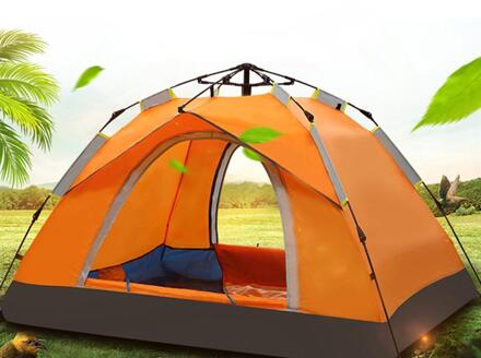 1 Set Tent Wandelen Waterdicht Winddicht Vouwen Camping Tent 2 Persoon Tent Voor Outdoor