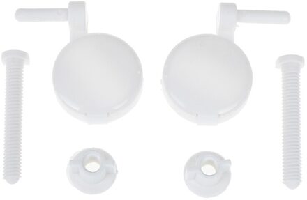 1 Set Toiletbril Scharnier Bouten Schroefbevestiging Montage Kit Toiletbril Accessoires