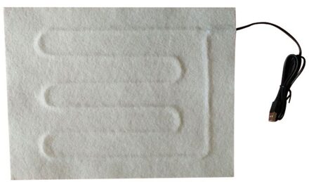 1 Set Usb Elektrische Verwarmde Jas Verwarming Pad Outdoor Themal Warme Winter Verwarming Vest Pads Voor Diy Verwarmde Kleding