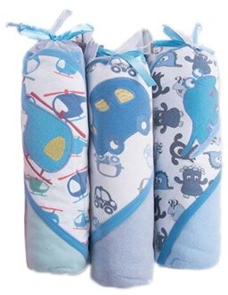 1 set van 3 baby bad handdoeken. Katoen warm dekbed, twee modellen voor mannen en vrouwen