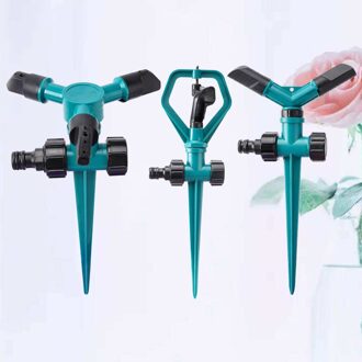 1 Set Van 3 Stuks Floor Geplaatst Gazon Sprinkler Tuin Watering Automatische Roterende Nozzle Apparatuur Tuinieren Irrigatie Tool