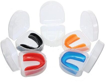 1 Set Volwassen Gebitsbeschermer Mouth Guard Tanden Te Beschermen Voor Boksen Voetbal Basketbal Karate Muay Thai Safety Protection Verkoop
