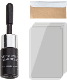 1 set Windshield repair tool auto glass repair tool crack glass repair fluid Car Windshield Repair Fluid zwart