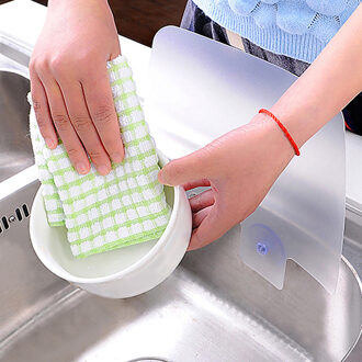 1 Splash-Proof Zuignap Splash-Proof Baffle Zwembad Plaat Gootsteen Servies Groente-en Waterdicht Boord Keuken accessoires