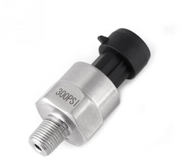 1 st 1/8NPT Druk Transducer Afzender Sensor Rvs voor Olie Brandstof Lucht Water (300PSI)