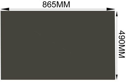 1 st 39 inch 0 graden LCD Polarisator Filmfiche Polarisatie voor TV LCD LED Scherm