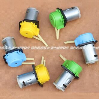 1 st DC 6 v 12 v 24 v Peristaltische Pomp Doseerpomp Waterpomp DC Motor Tube Voor Aquarium lab Analytische 24V rechtsaf angle