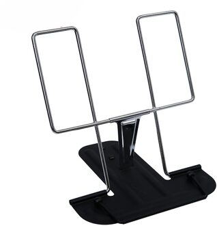 1 st Draagbare Opvouwbare Verstelbare Boekensteun Stand Reading Boek Stand Document Houder Base Leesboek Plank Boekensteun Reading