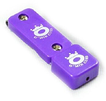 1 st Draagbare Snooker keu krijt houder Biljart Magnetische Krijt Doos Biljart krijt clip cases paars