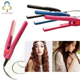 1 St Dual-purpose Mini Keramische Straight Perm Map snelle stijltang Irons & 220-240 V alisadora M2