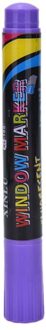 1 ST Highlighter Fluorescerende Vloeistof Krijt Marker Pen voor LED Schrijven fluorescerende Board pen Paars
