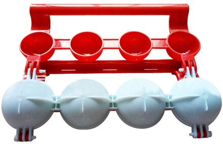 1 st Newbie Gehaktballen Maker Vlees Vis Bal Mold Kerst Keuken Zelfgemaakte Gevulde Gehaktballen Koken Tool Gevulde Bal Maker