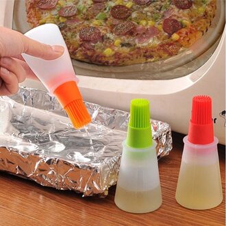 1 ST Siliconen Vloeibare Olie Pen Borstel Voor barbecue bbq Boter Brood Gebak Borstel silicon olie borstel fles Bakken Keuken te