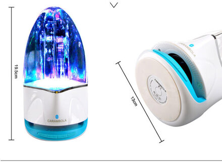 1 ST Water Dans Bluetooth Speakers Kleurrijke Lampen Water Koelers Mobiele Telefoon Computer Card Radio Speaker Subwoofer