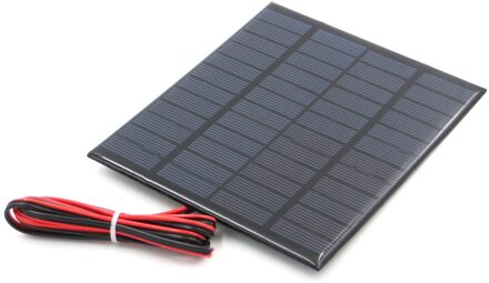 1 st x 12 V 160mA met 100 cm breiden draad Zonnepaneel polykristallijne Silicon DIY Acculader Kleine Mini Zonnecel kabel speelgoed