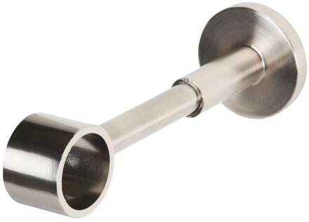 1 Steun Inkortbaar 7-15cm Ø28mm - Rvs - Metaal - Zilverkleurig