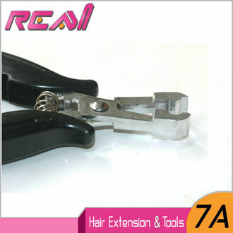 1 stk/partij Professionele Zwart U-VORM Tangen Haar Tang Micro Ring Tang Hair Styling Tools Voor Fusion Hair Extensions