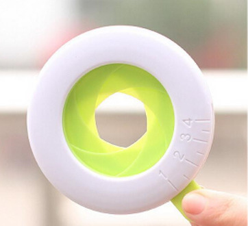 1 stk/partij Thuis Ronde Vorm Verstelbare Spaghetti Pasta Noodle Meten Delen Controller Limiter Tool FK870724