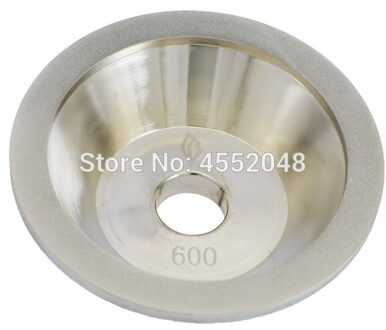 1 stks 100mm kom type Diamant Slijpschijf Cup 100/150/200/320/400 Grit cutter Grinder voor Carbide Metal 150grit