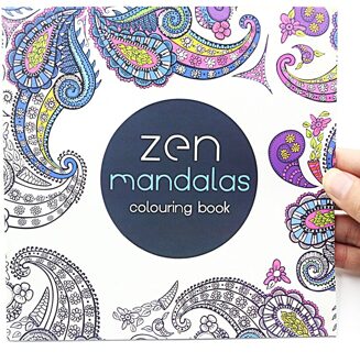 1 stks 24 Pagina 'S Mandalas Bloem Kleurboek Voor Kinderen Volwassen Stress Doden Tijd Graffiti Schilderij Tekening Art Boek